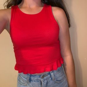 Forever 21 red tank top